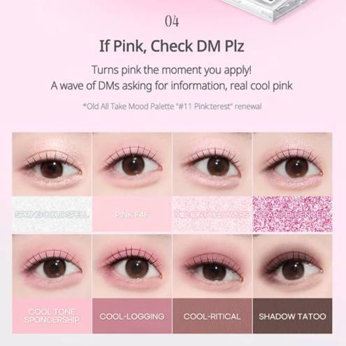 Bảng Phấn Mắt Peripera All Take Mood Palette 7 ô