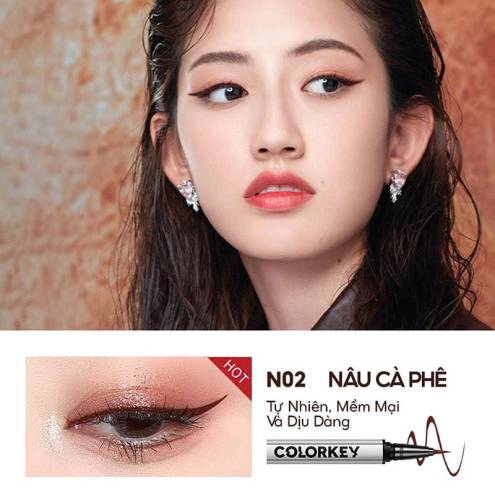 Bút Kẻ Mắt Lâu Trôi Colorkey Floating Color Liquid Eyeliner