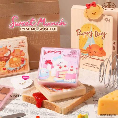 Bảng phấn mắt Odbo 9 ô Sweet Munch Eyeshadow Palette OD2024