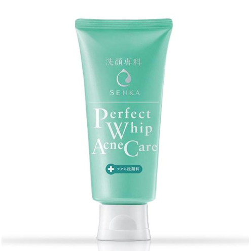 Sữa rửa mặt Senka Perfect Whip Acne Care (xanh lá)