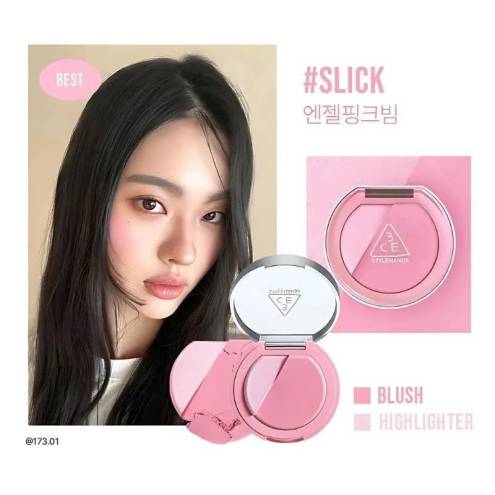 Phấn Má Hồng Và Highlight 3CE Blushlighter 4.3g