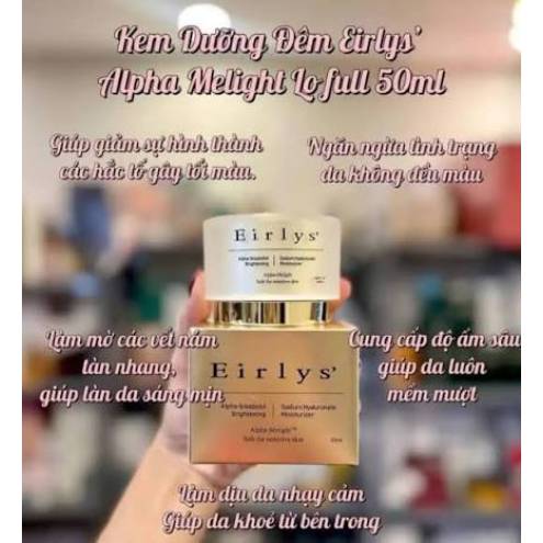 Kem Dưỡng Đêm Eirlys’ Alpha-Melight