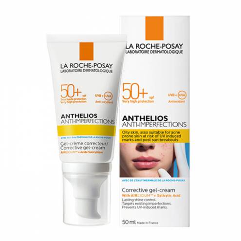 Kem chống nắng giảm nhờn mụn La Roche Posay Anthelios Anti-Imperfection SPF50+ 50ml