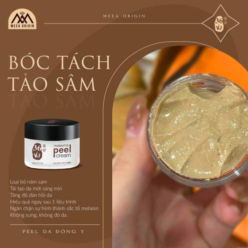 Peel Da Tảo Sâm 36 Vị Meea Origin 