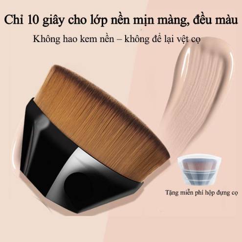 Cọ Tán Kem Nền Đầu Bằng/Bàn Chải 5802H Maange