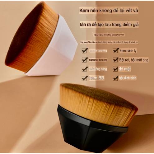 Cọ Tán Kem Nền Đầu Bằng/Bàn Chải 5802H Maange