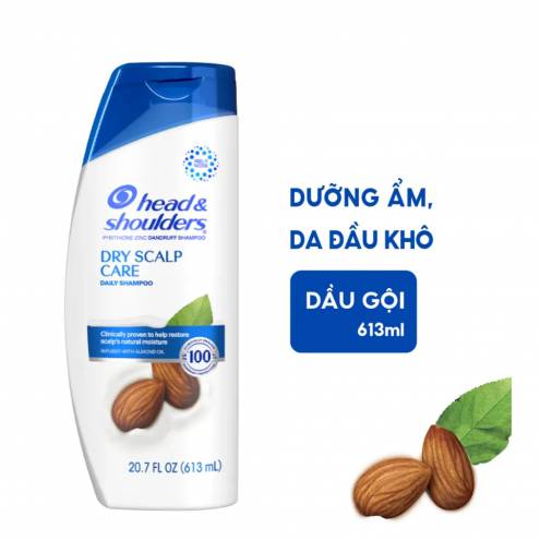Dầu Gội Head & Shoulders Dry Scalp Care Daily Shampoo 613ml