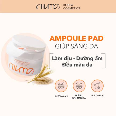 Toner Pads Dưỡng Sáng Da Divme 180ml - 70 Miếng 