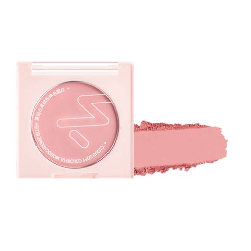 PHẤN MÁ HỒNG MENOW CLOUD SOFT SWEETHEART MONOCHRROME