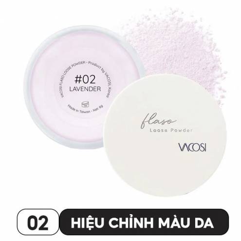 Phấn Phủ Dạng Bột Siêu Mịn Vacosi Flaso Loose Powder 6g