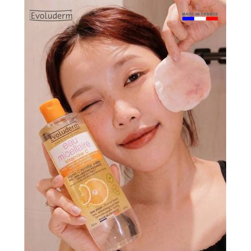 Nước tẩy trang Evoluderm Vitamin C