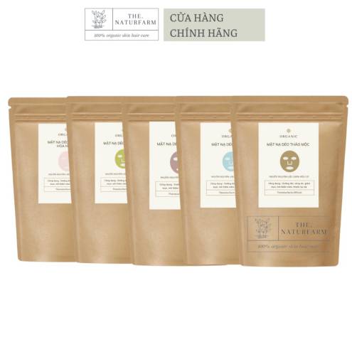 Mặt nạ dẻo organic The Natural Farm 100g