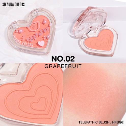  Phấn má hồng Sivanna Colors Mineral Blush Bake HF5092