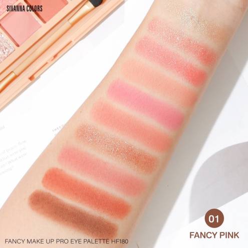 Bảng Phấn Mắt Sivanna colors Fancy Makeup Pro Eye Palette 