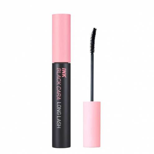 Mascara Làm Dài, Cong Mi Peripera Ink Black Cara #1 Long Lash Curling (Ad)