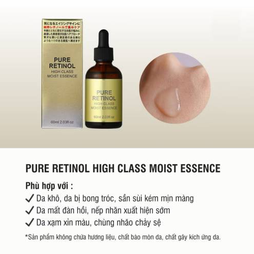 SERUM PURE RETINOL NHẬT BẢN 60ML