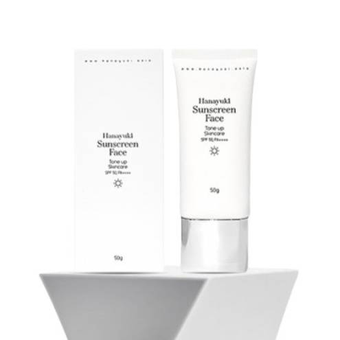 Kem Chống Nắng Nâng Tông Cho Mặt Hanayuki Sunscreen Face  