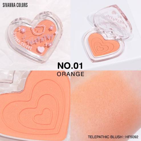  Phấn má hồng Sivanna Colors Mineral Blush Bake HF5092