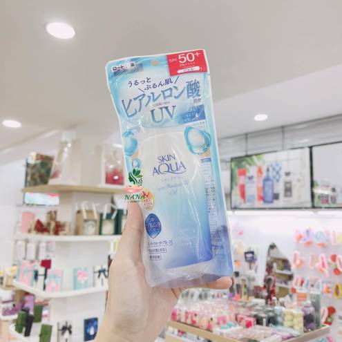 (110g) Kem Chống Nắng Skin Aqua Super Moisture Essence Gel  (Mẫu mới)