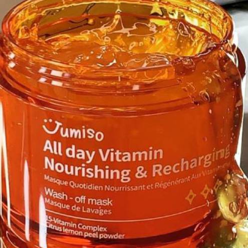 Mặt Nạ Dưỡng Sáng Da Jumiso All Day Vitamin Nourishing & Recharging Wash - Off Mask 100ml