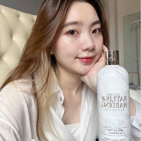 Sữa Tắm Baylis & Harding Elements Trà Trắng và Neroli 500ml - Dưỡng Ẩm, Phù Hợp Mọi Loại Da, Hương Cam Ngọt Thư Giãn