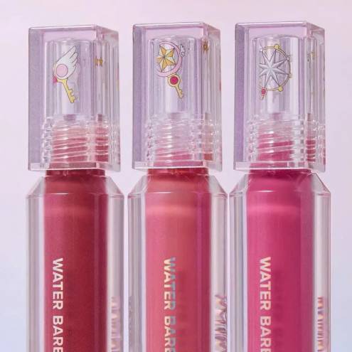 Son Tint Bóng Peripera Water Bare Tint bản SAKURA COLAB lỳ mịn không trôi (Đủ Màu) 3.7g