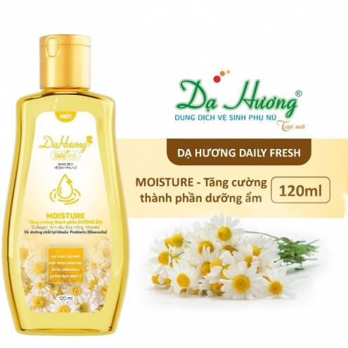 Dung dịch vệ sinh Dạ Hương Daily Fresh 120ml