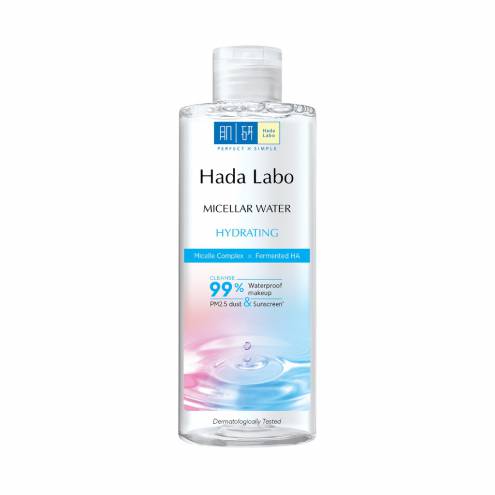 Nước Tẩy Trang Làm Sạch Sâu, Dưỡng Ẩm & Hỗ Trợ Dưỡng Trắng Hada Labo Micellar Wate