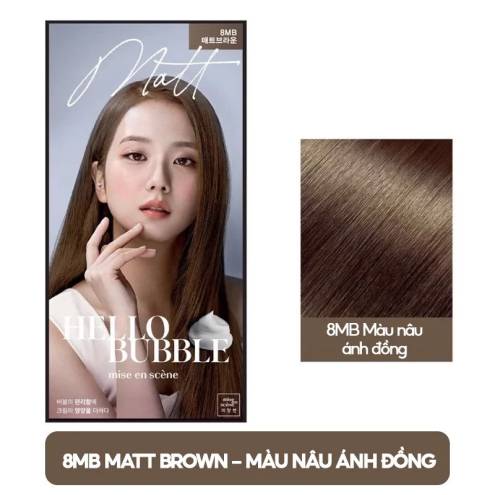 Thuốc Nhuộm Tóc Hello Bubble Foam Mise En Scene 