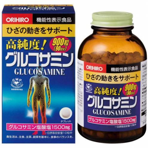 Viên Uống Bổ Xương Khớp Orihiro Glucosamine 1500mg (950 viên)