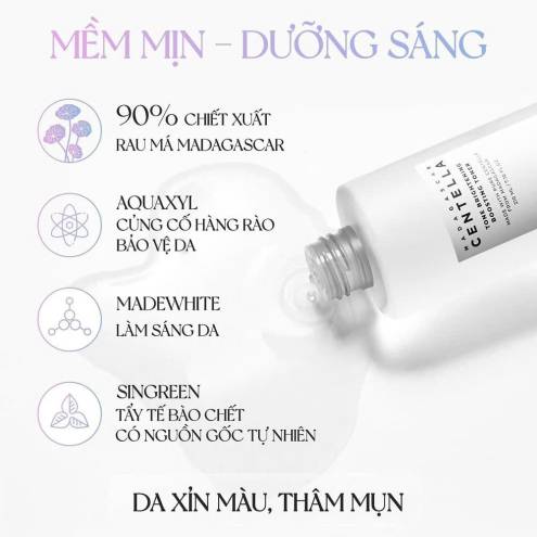 Nước hoa hồng SKIN1004 Madagascar Centella Tone Brightening Boosting Toner 210ml