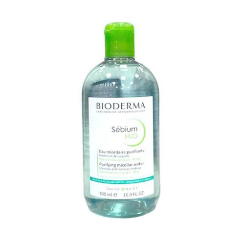 (SALE MÓP VỎ) Nước Tẩy Trang Bioderma Cho Da Dầu, Da Hỗn Hợp, Da Mụn Senbium H2O 500ml 