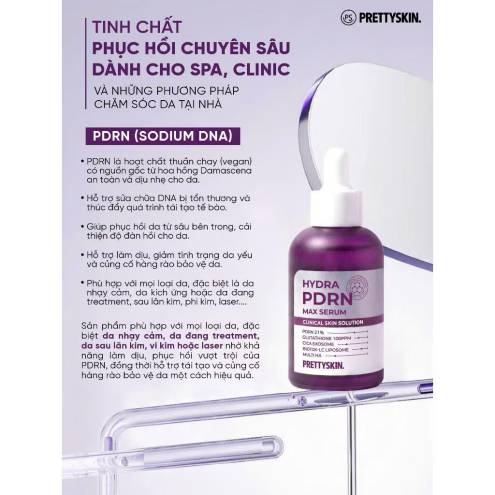 SERUM PHỤC HỒI TẾ BÀO GỐC HYDRA PDRN PRETTY SKIN 50ML