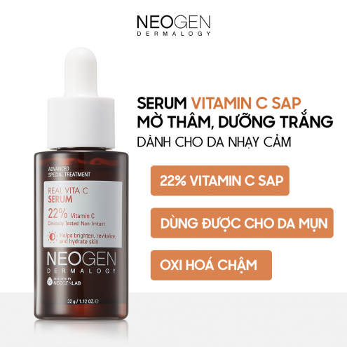 Tinh Chất Dưỡng Trắng, Mờ Thâm Neogen Dermalogy Real Vitamin C Serum 32g