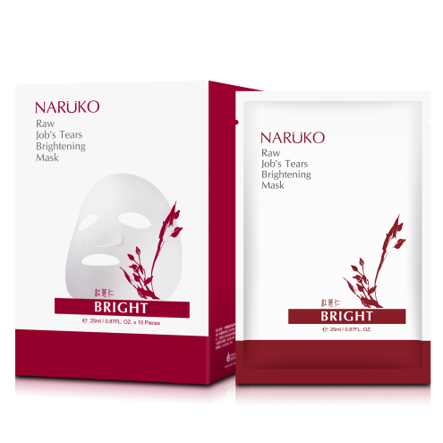 Mặt Nạ Naruko Ý Dĩ Nhân Đỏ Dưỡng Sáng Da 25ml (Mới) Raw Job’s Tears Brightening Mask