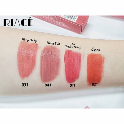  Son Kem Siêu Lì, Căng Mướt Riace Zero’G Velvet Tint 