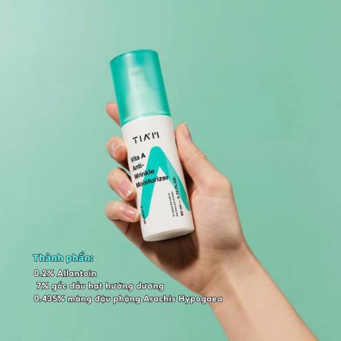 Kem Dưỡng TIAM Vita A Anti - Wrinkle Moisturizer Dưỡng Ẩm Căng Bóng Trẻ Hóa Da Hàn Quốc 80ml