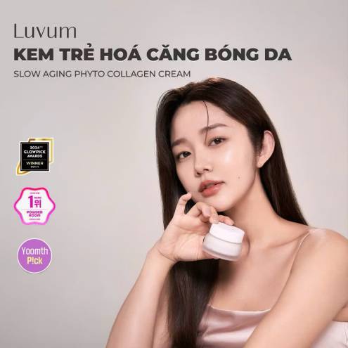 Kem Dưỡng Luvum Slow Aging Phyto Collagen Cream Trẻ Hóa, Căng Bóng Da 50ml