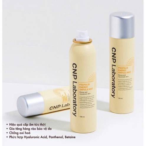Xịt Khoáng CNP Tinh Chất Keo Ong Propolis Energy Ampule Mist 50ml