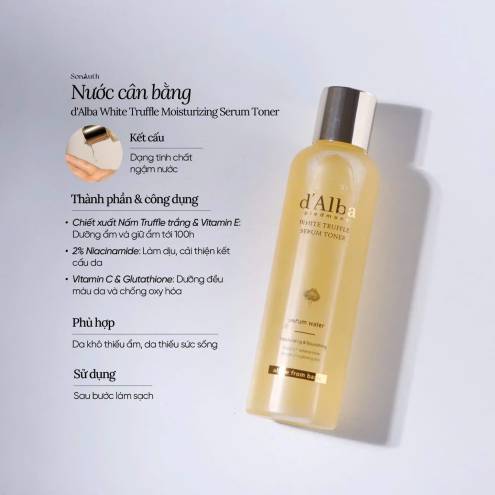 Toner d’Alba Vita Toning Serum 180ml