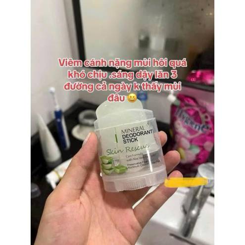 LĂN NÁCH ĐÁ KHOÁNG DEO KLEAR 