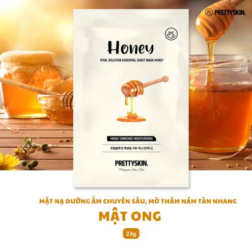 Mặt Nạ Tinh Chất Pretty Skin Total Solution Essential Sheet Mask  