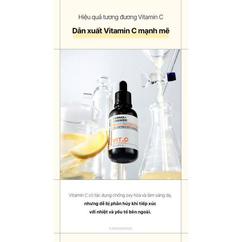 Tinh Chất Dưỡng Sáng Da CNP Derma Answer Mela Spot Brightening Ampule Vit C 50ml