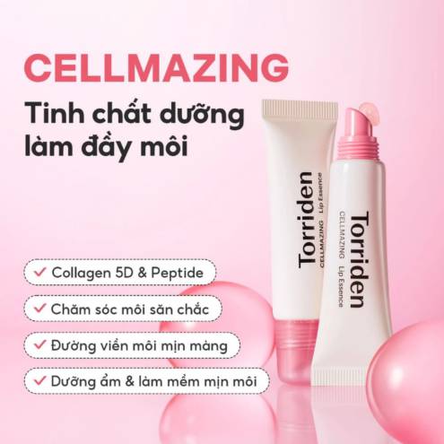 Son dưỡng Torriden Cellmazing Lip Essence - New