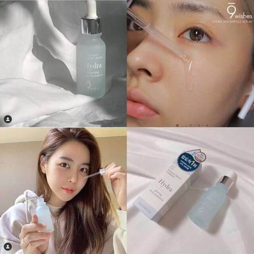 Serum Dưỡng Ẩm 9 Wishes Hydra Skin Ampule Serum 25ml