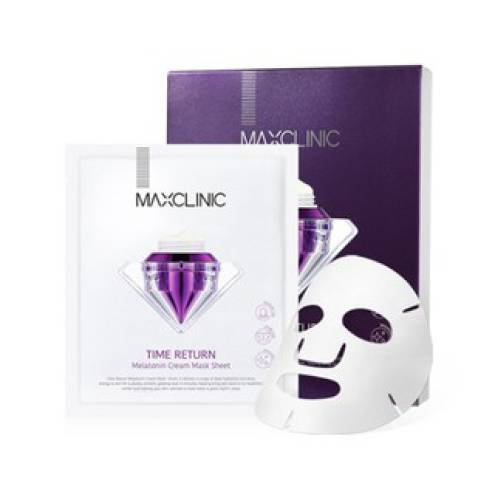 Mặt Nạ Dưỡng Da Maxclinic Time Return Melatonin Cream Mask Sheets Hộp 4 Miếng