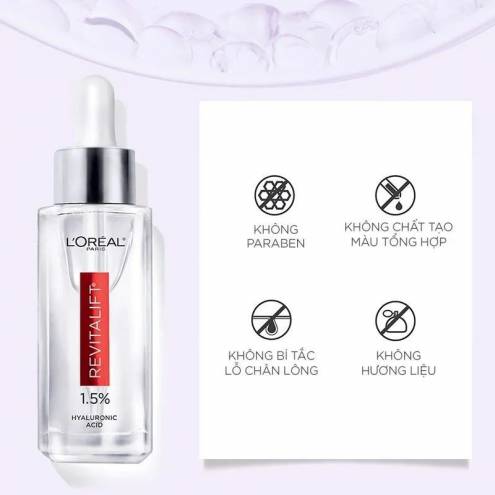 Serum Trắng Da Loreal Revitalift 1.5% Hyaluronic Acid