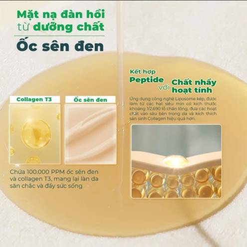 Mặt nạ DR.G Black Snail Lifting Mask 28ml