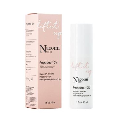 Tinh Chất Dưỡng Da, Phục Hồi Nacomi Peptides 10% - 30ml