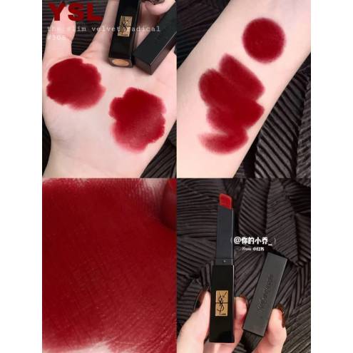 Son Thỏi YSL Rouge Pur Couture The Slim Velvet Radical  